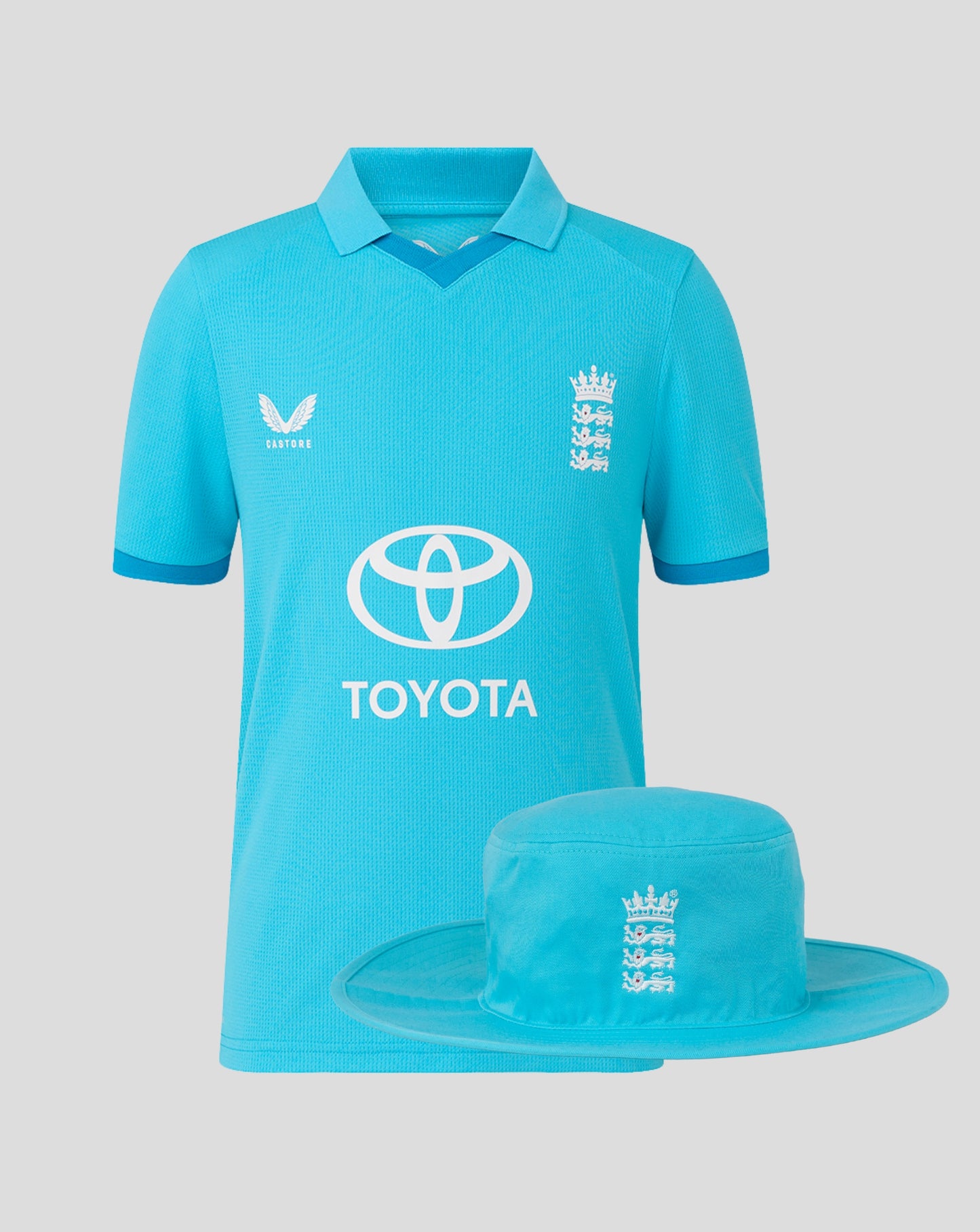 England Cricket Junior 26/27 ODI Shirt And Hat Bundle - Worth £100