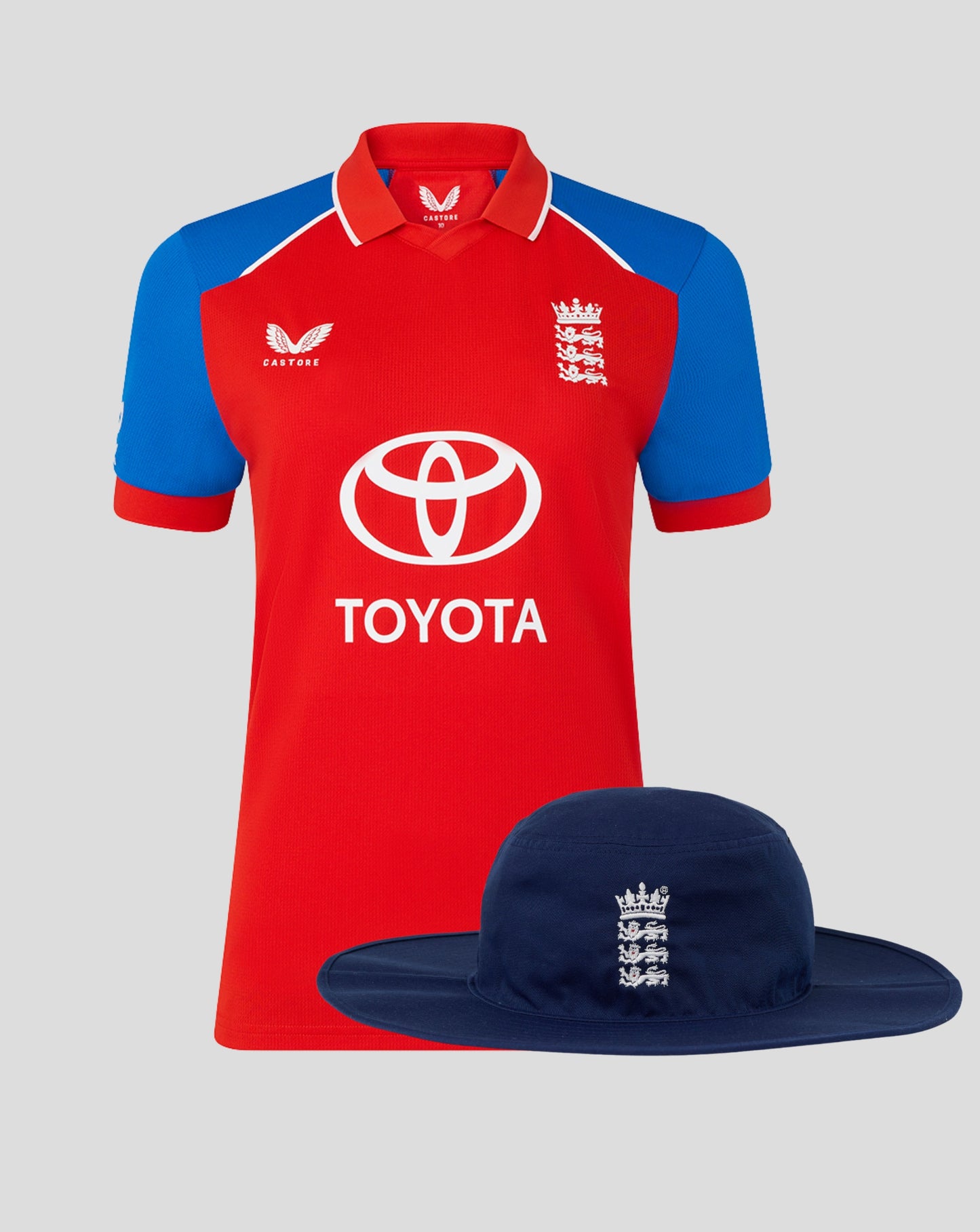 England Cricket Women's 26/27 T20 Shirt And Hat Bundle - Worth £110