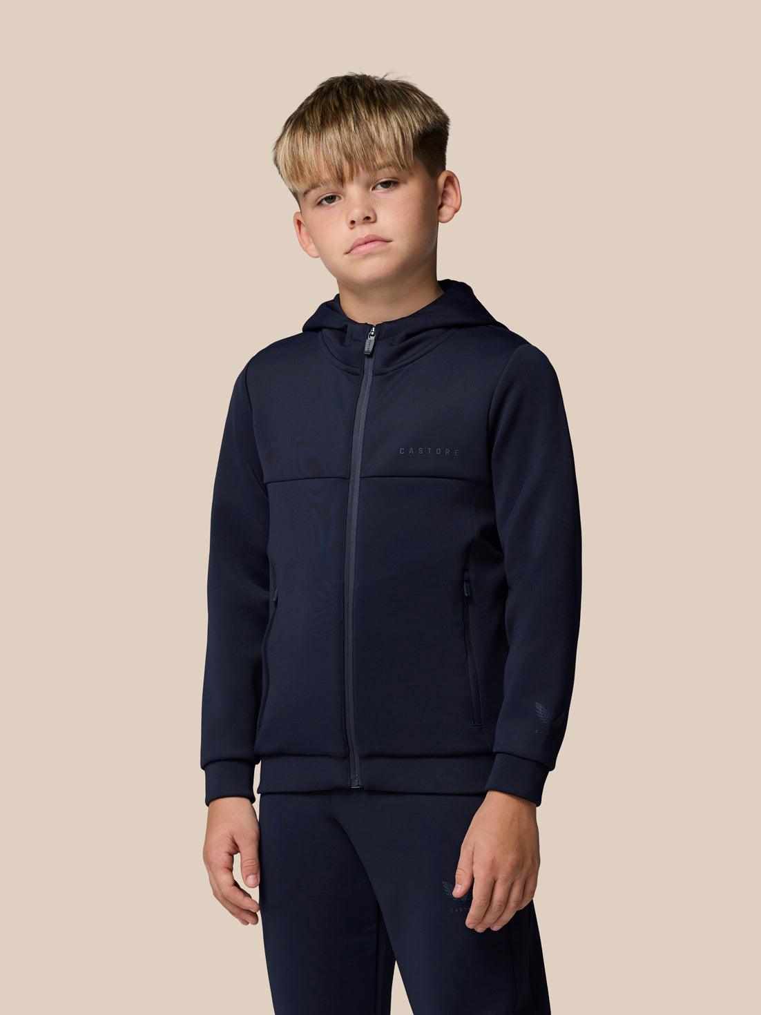 Junior's Flex Scuba Full Zip Through Long Sleeve Jacket (Unisex