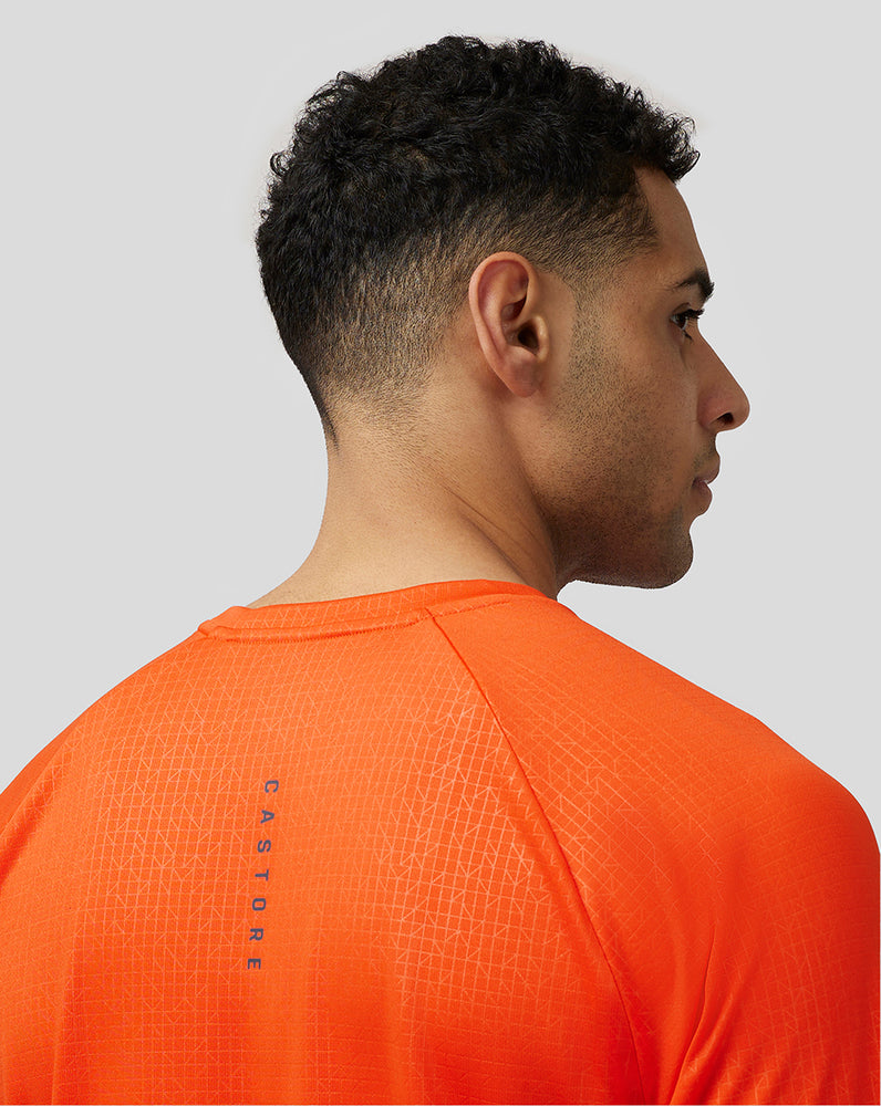 Men’s Adapt Short Sleeve Printed T Shirt - Orange