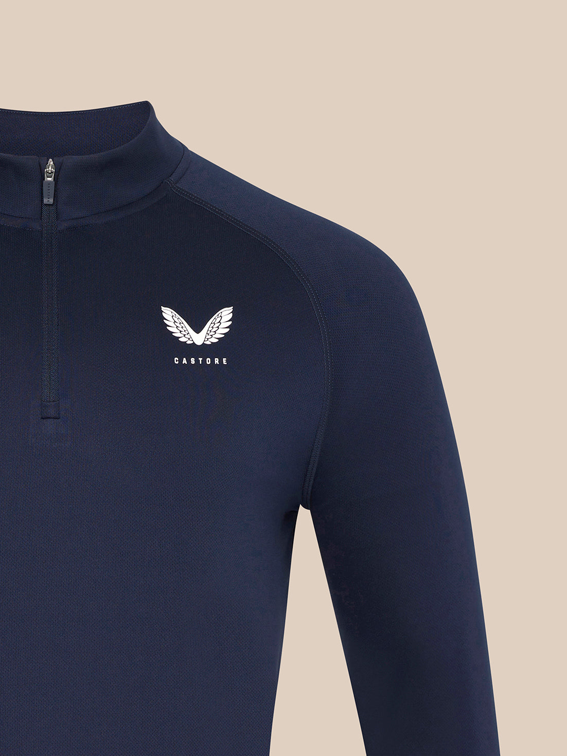 Majesticks 1/4 Zip Top - Navy