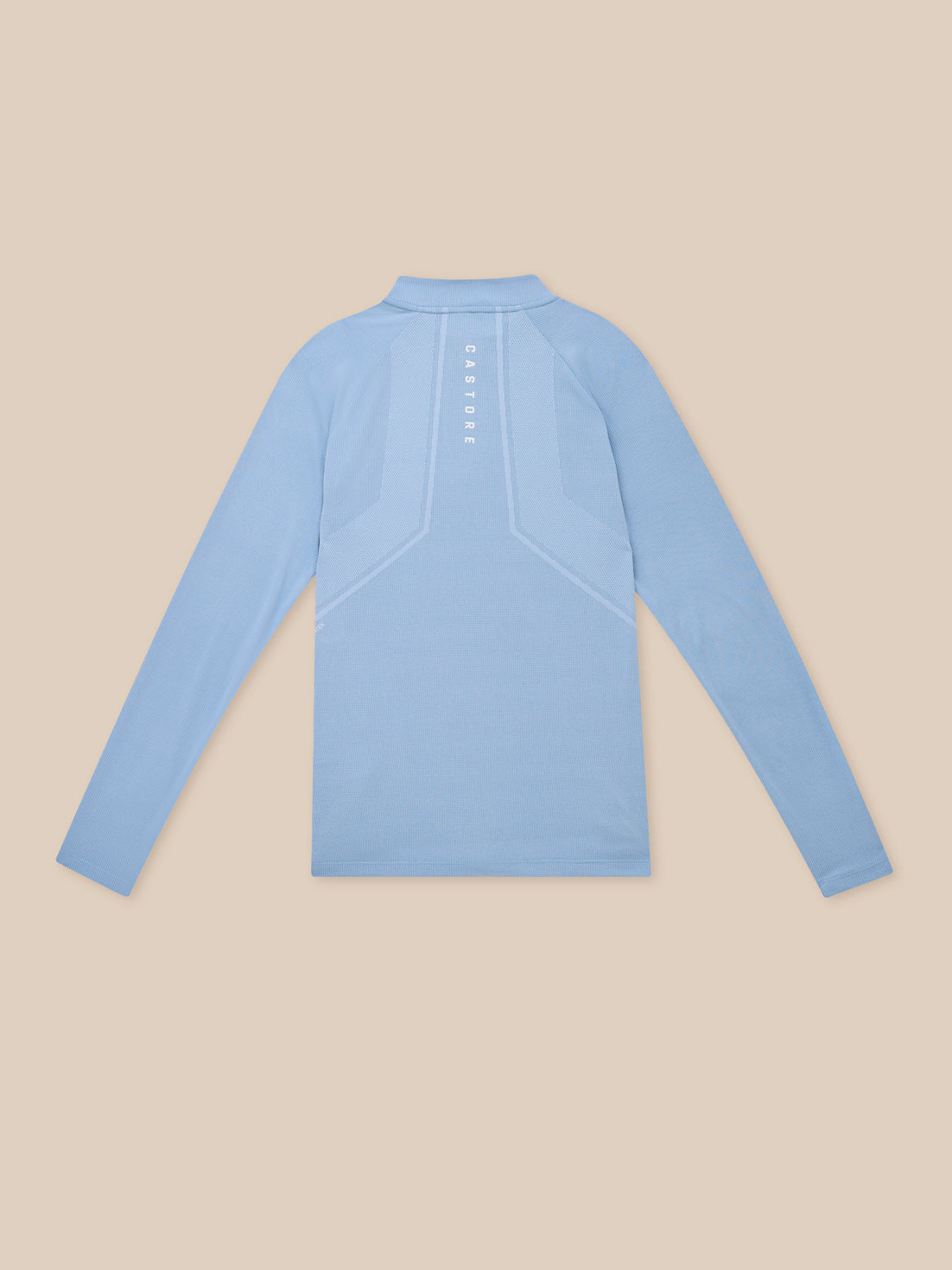 Apex Training 1/4 Zip Top - Sky Blue