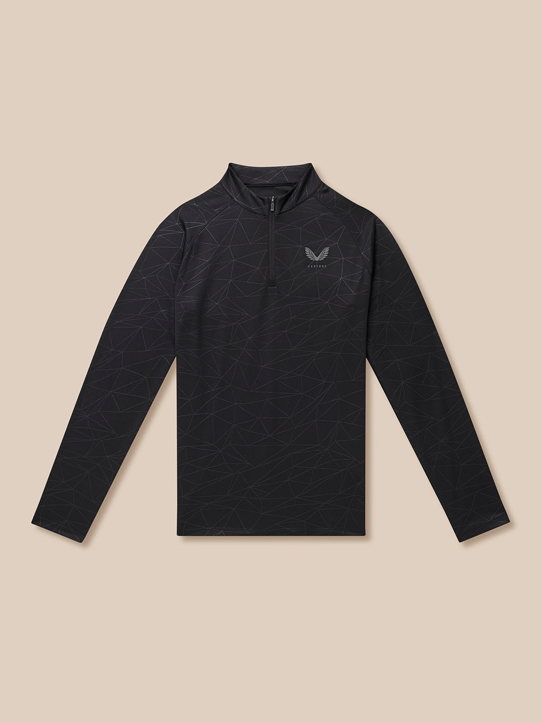 Adapt Training 1/4 Zip Top - Black