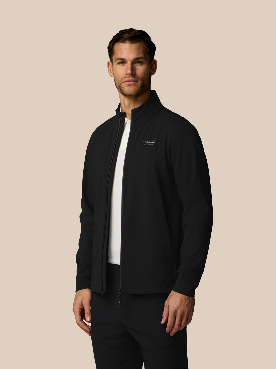 Men's x Paul Smith Performance Lightweight Jacket - Black – Castore