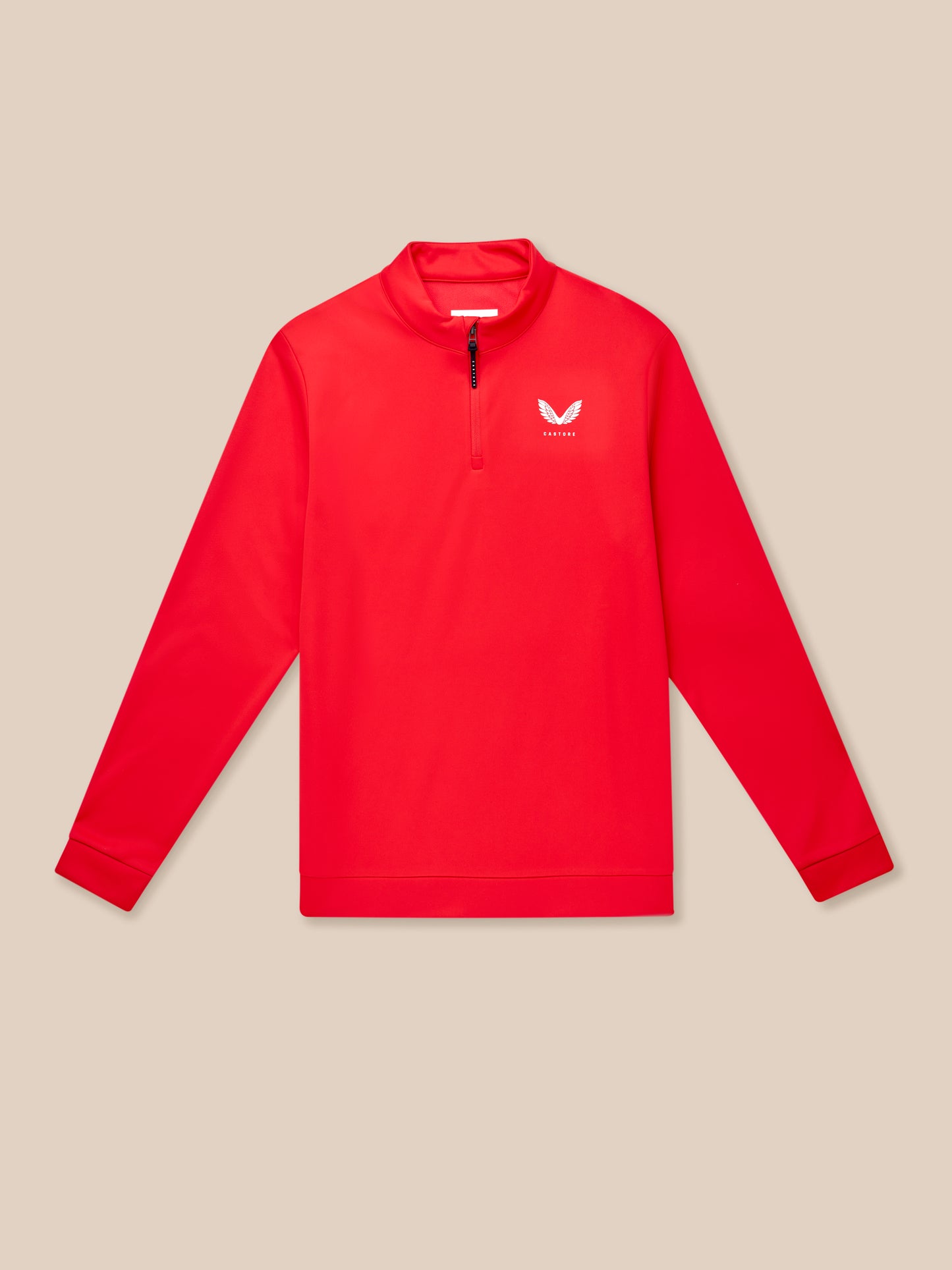 Golf Club Classic 1/4 Zip Top - Poppy Red