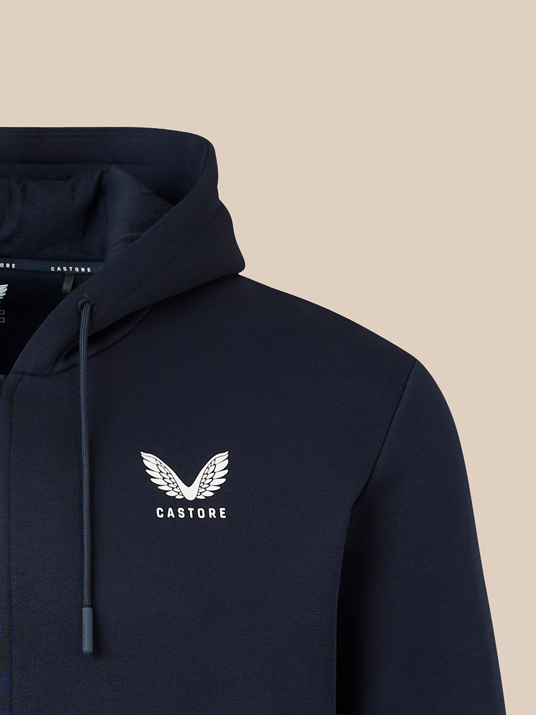 Men's Full Zip Hoodie - Navy