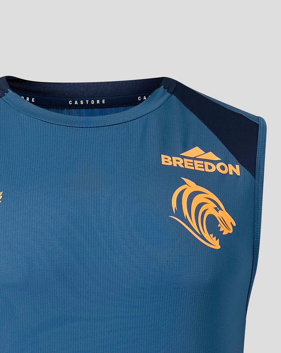 Leicester Tigers Men's 2026/27 Training Vest - Blue