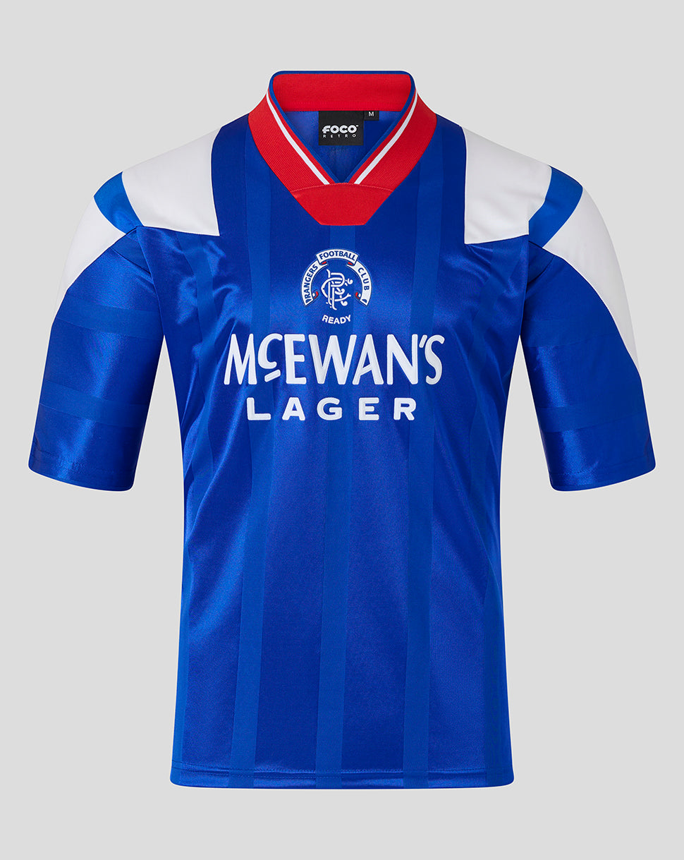 Rangers Unisex Retro 1992-94 Home Shirt – Castore