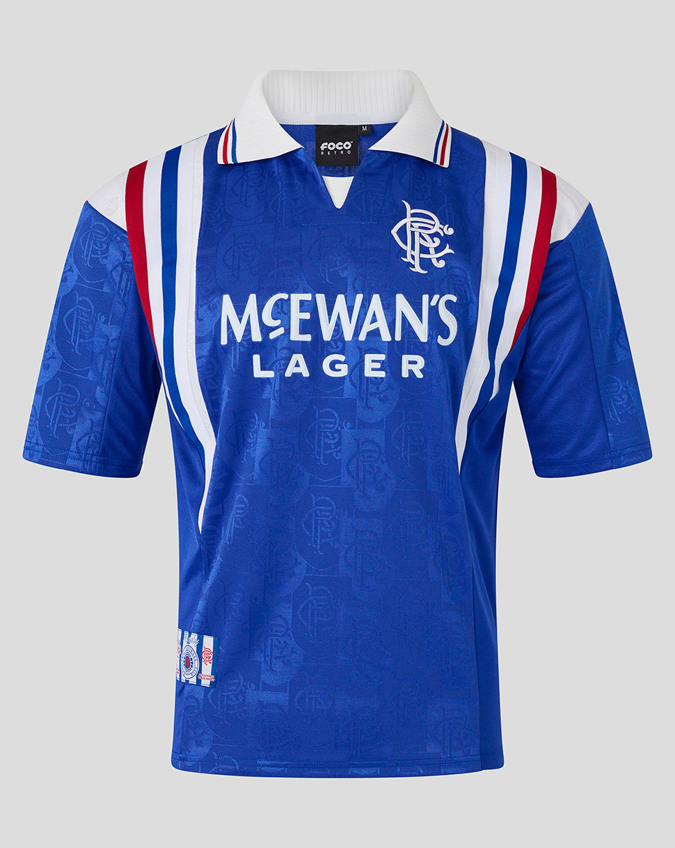 Rangers Unisex Retro 1996-97 Home Shirt – Castore