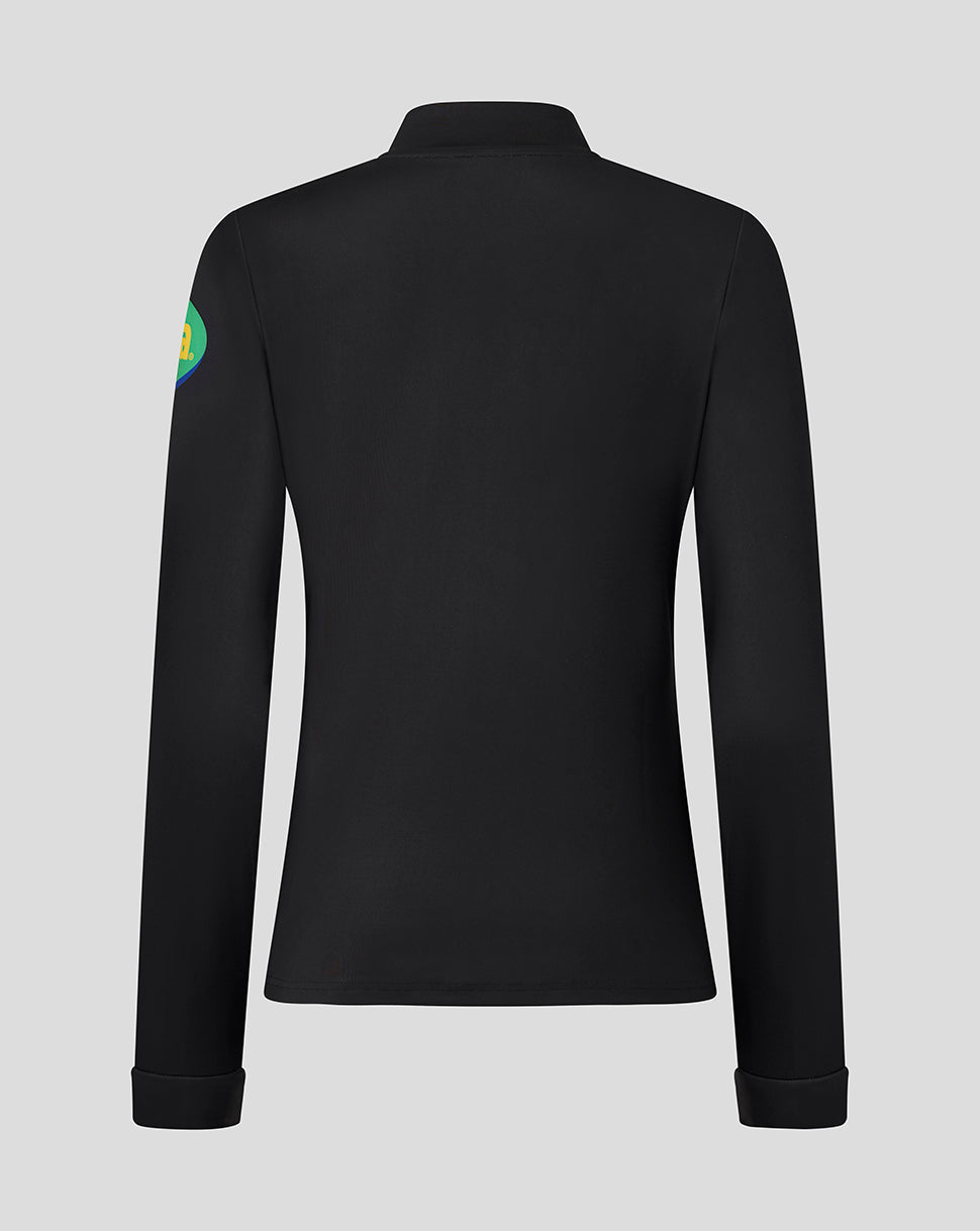 Leicester Tigers Women's 25/26 Training Quarter Zip - Black