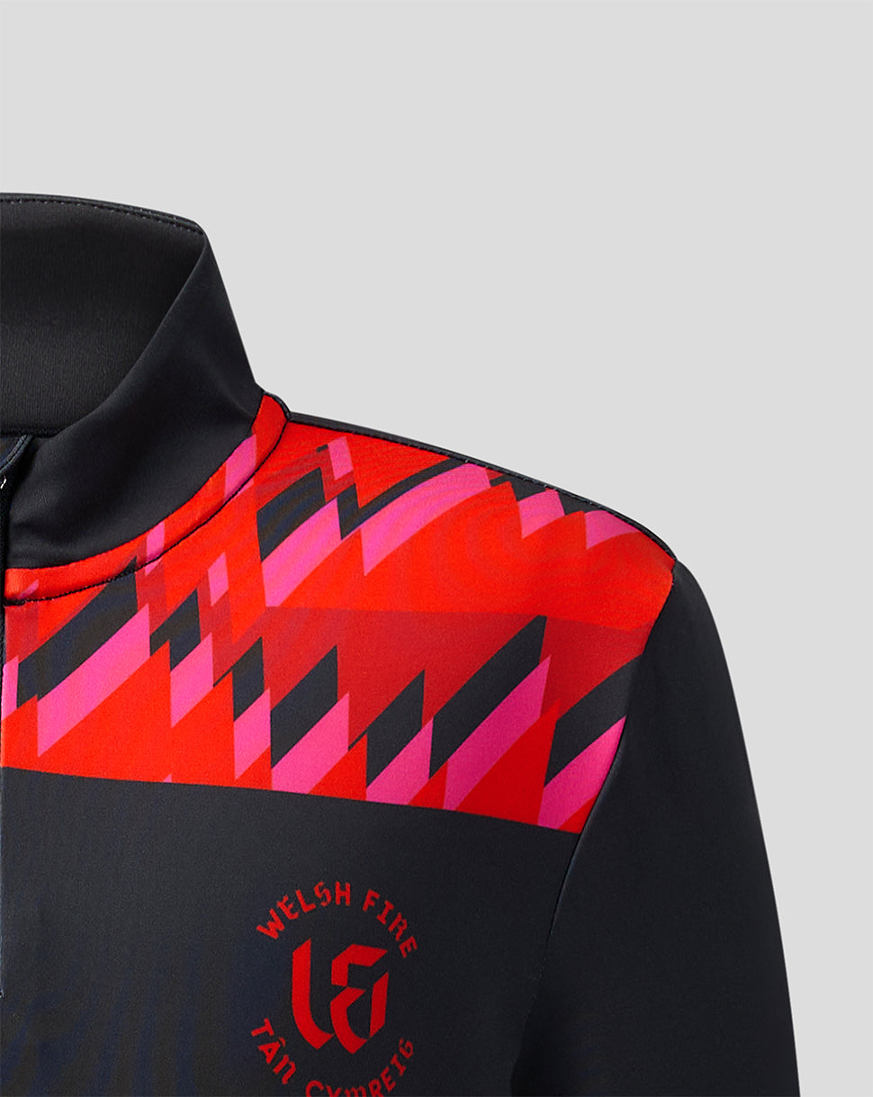 Welsh Fire The Hundred Junior 2026 Performance Quarter-Zip Top