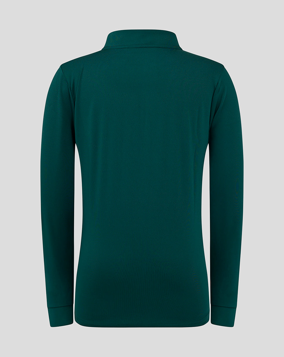 Bomber Neck 1/4 Zip - Botanical Garden