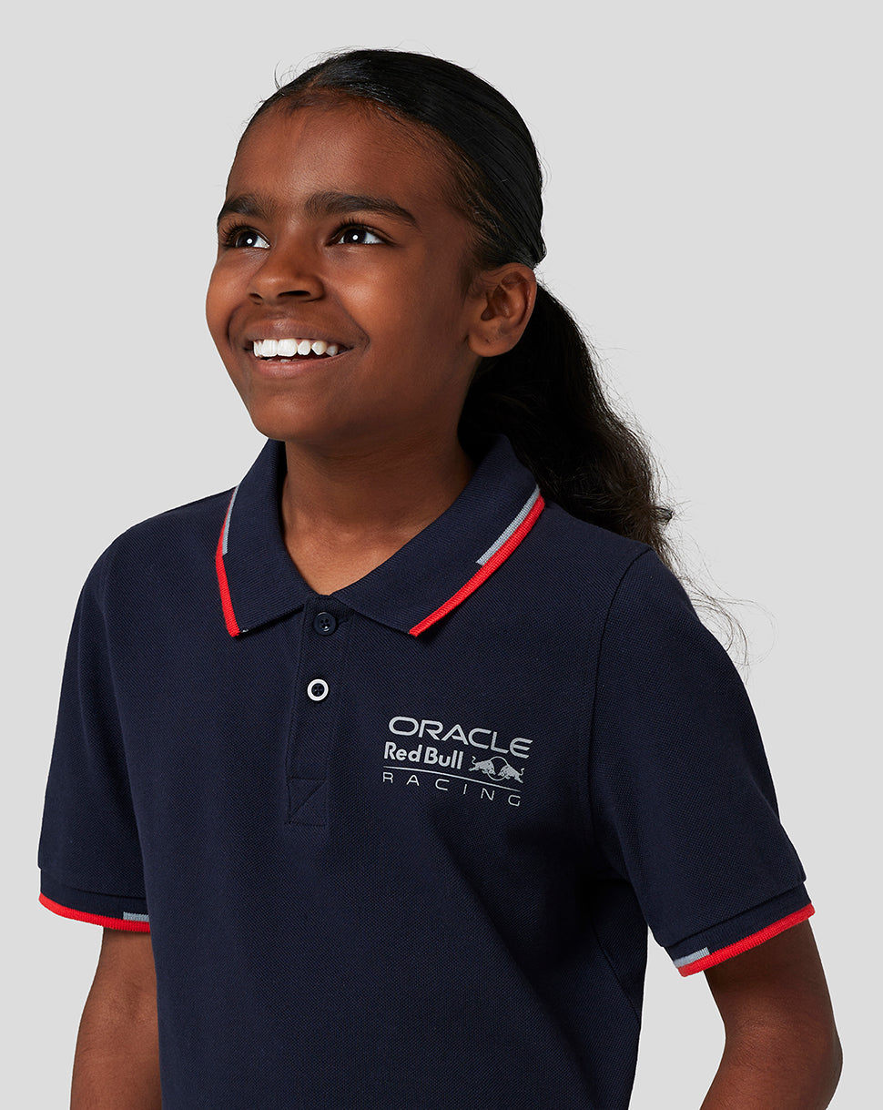 Oracle Red Bull Racing Junior Core Polo - Night Sky