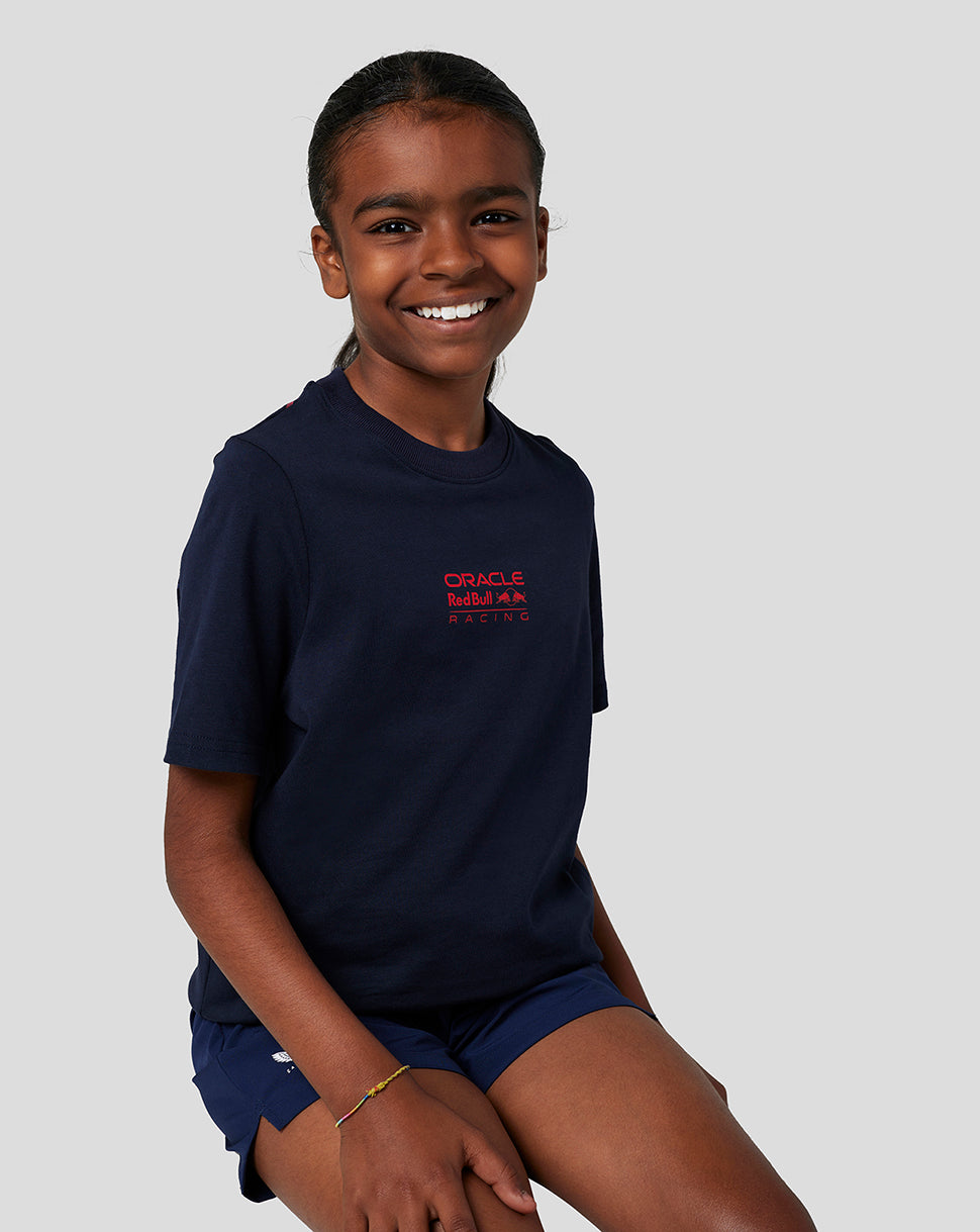 Junior Oracle Red Bull Racing Graphic T-Shirt - Night Sky
