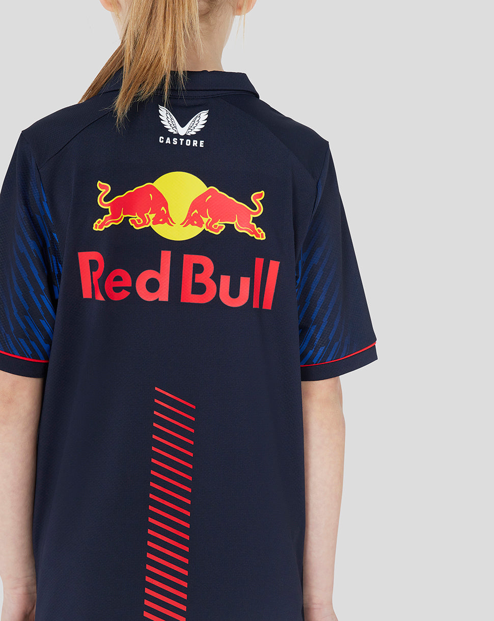 Oracle Red Bull Racing Junior ss Polo Shirt Driver Max Verstappen - Night Sky