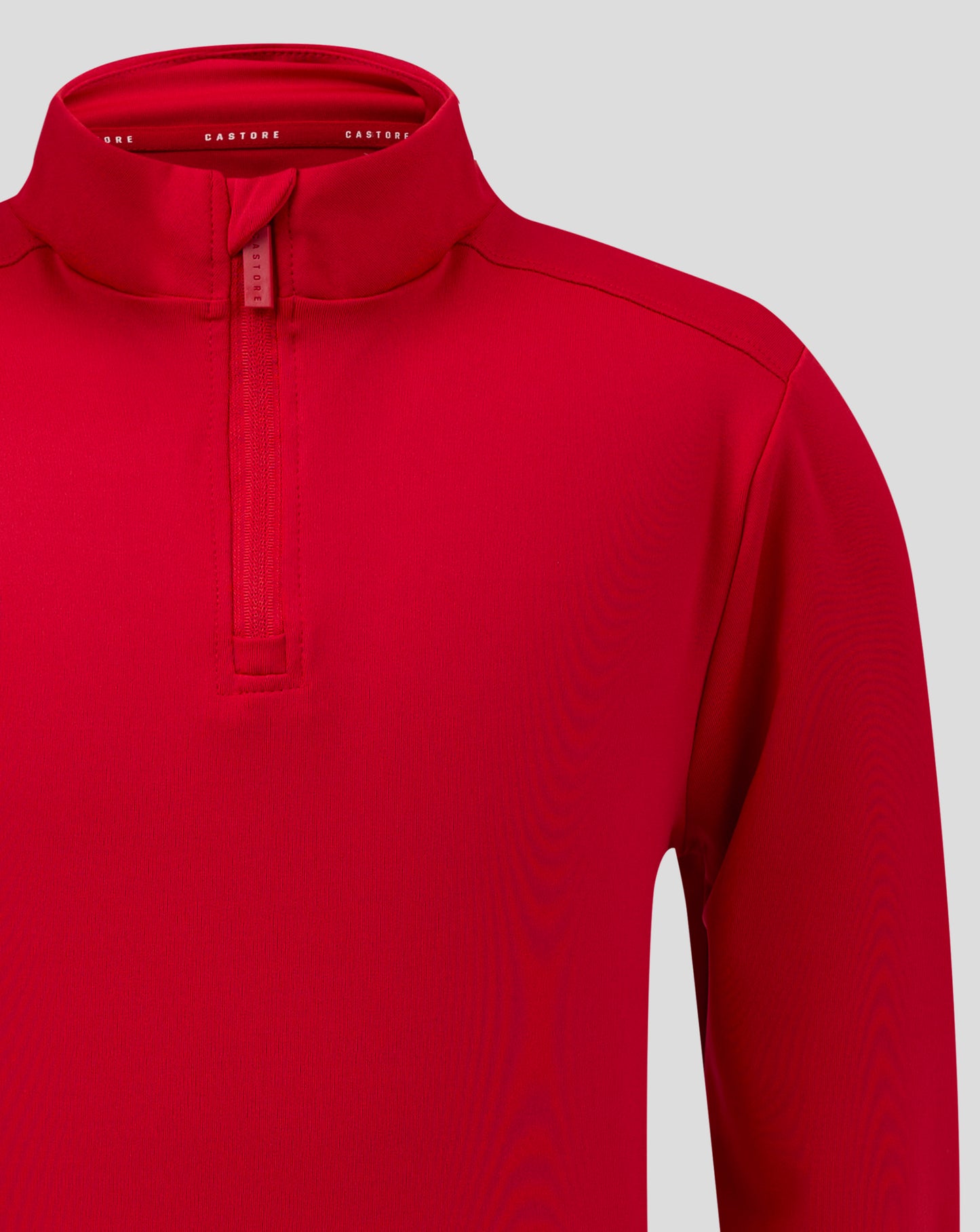 Junior 1/4 Zip - True Red