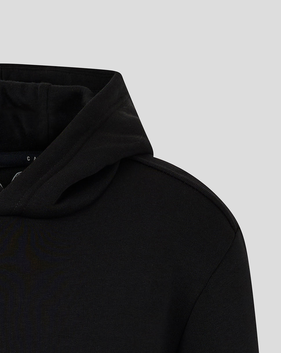 Junior Cotton Leisure Hoodie - Caviar