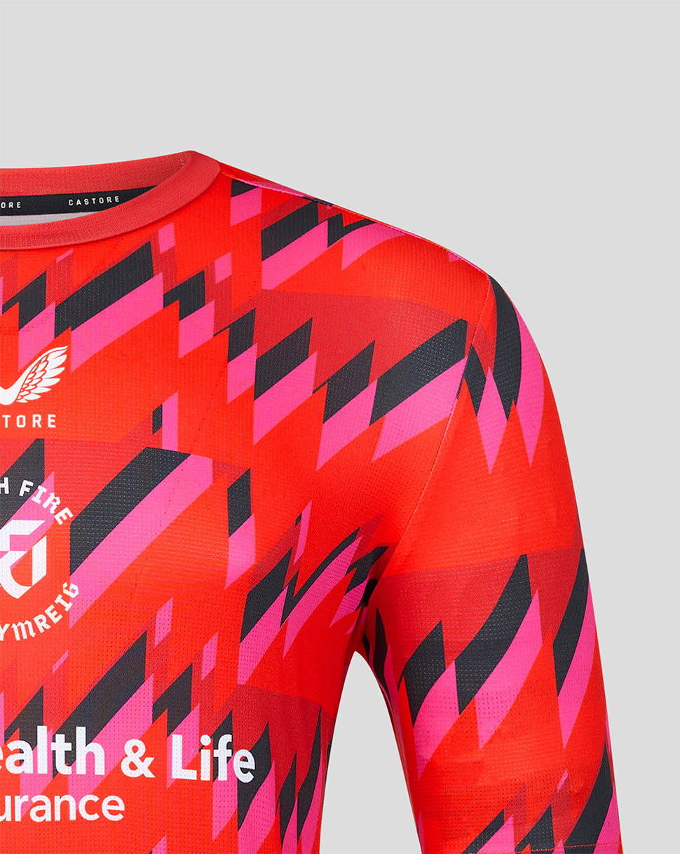 Welsh Fire The Hundred Womens 2026 Short Sleeve Training T-Shirt