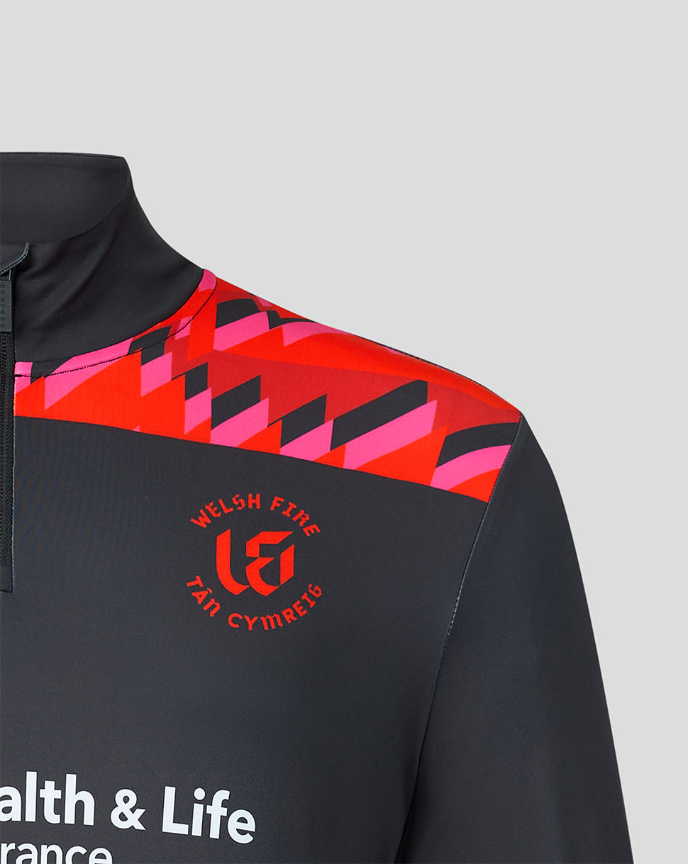 Welsh Fire The Hundred Mens 2026 Performance Quarter-Zip Top