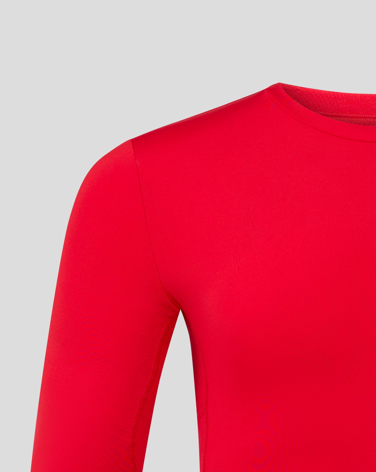 Mens Baselayer Long Sleeve Top - True Red