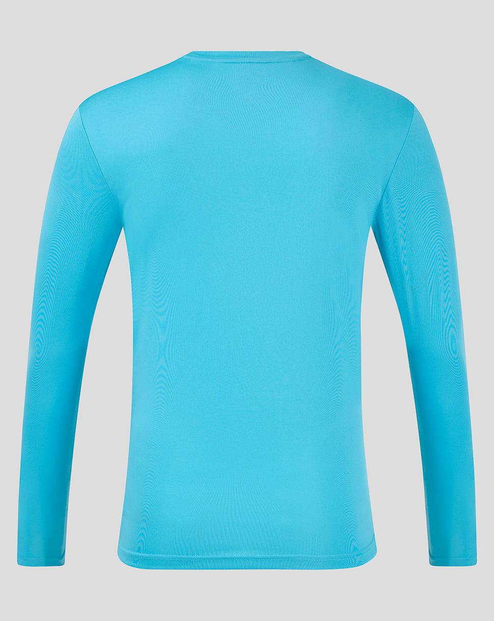 LS Dots Printed Training Tee 2 - Aquarius / Bachelor Button