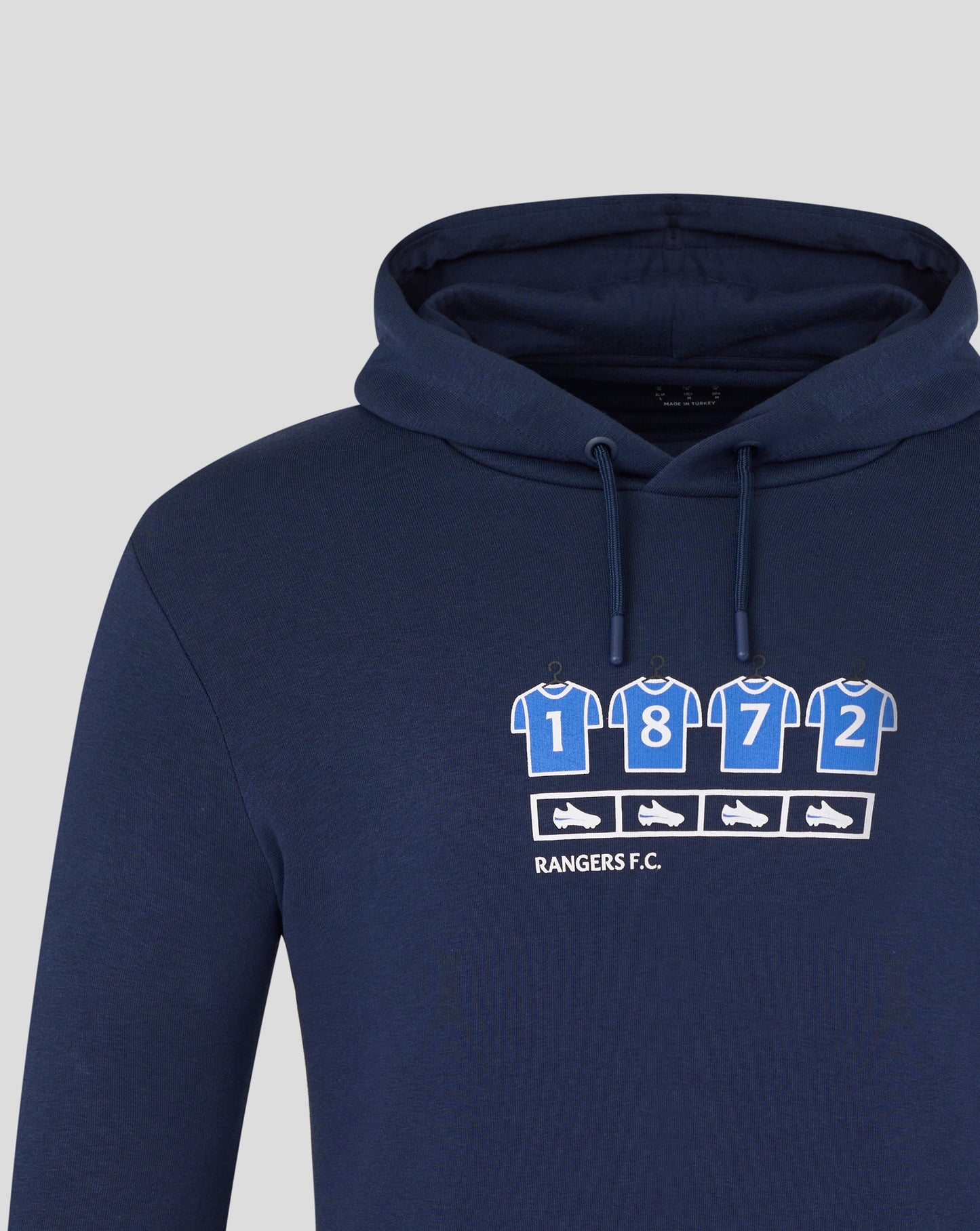 Rangers Unisex 25/26 Changing Room Hoodie - Black Iris