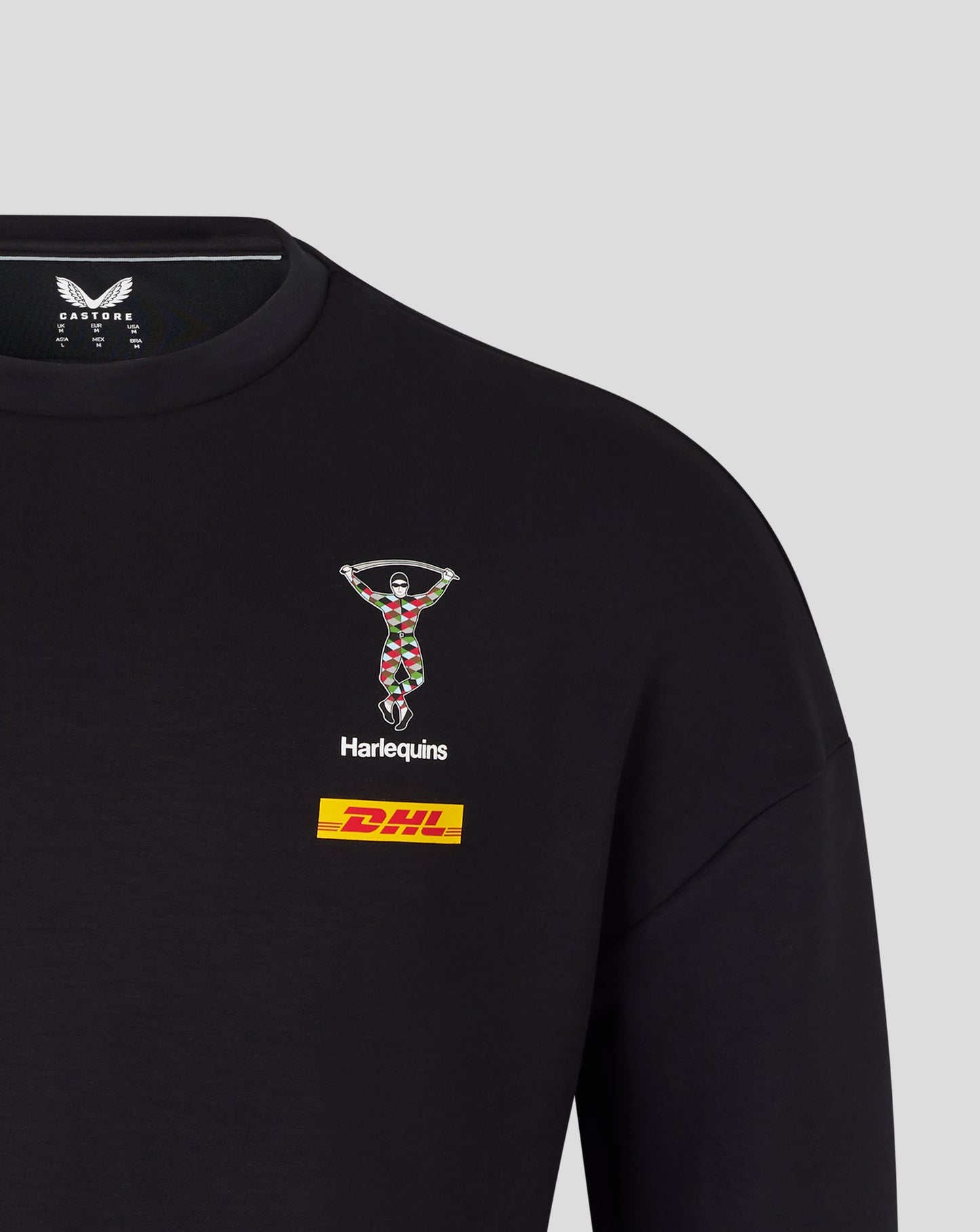Harlequins Unisex 25/26 Travel Crew Sweatshirt
