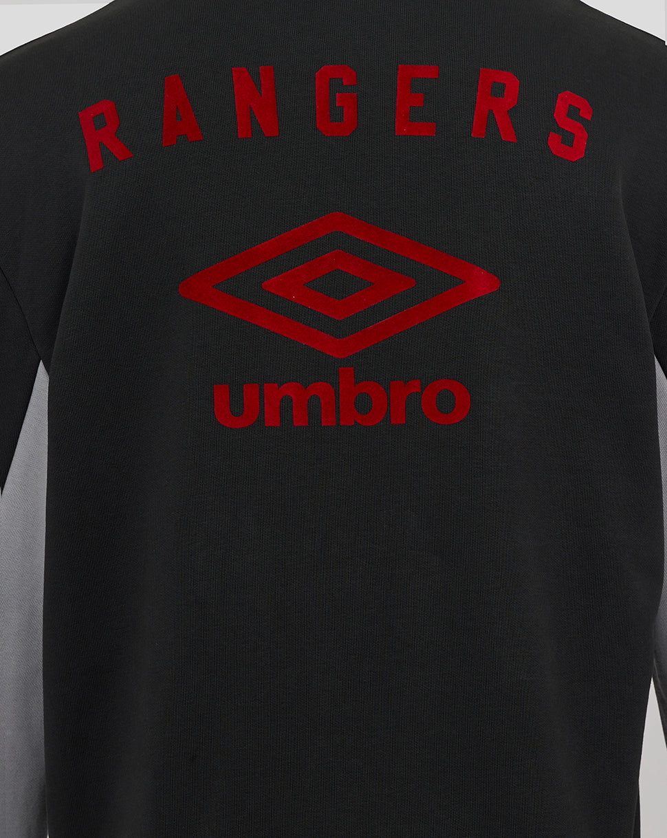 Rangers Junior 25/26 Travel Hoodie - Caviar
