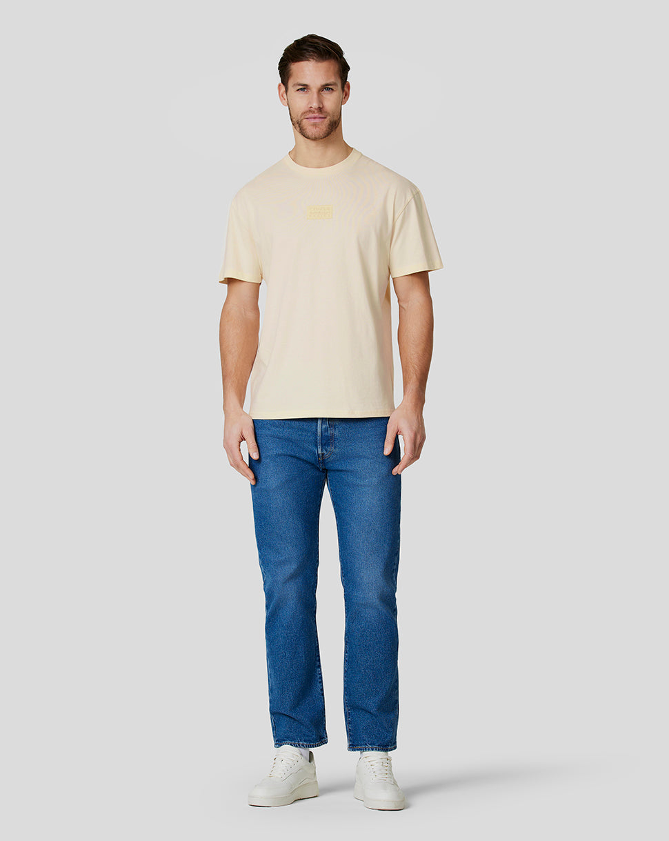 Oracle Red Bull Racing Unisex Tonal Oversized Tee - Ecru