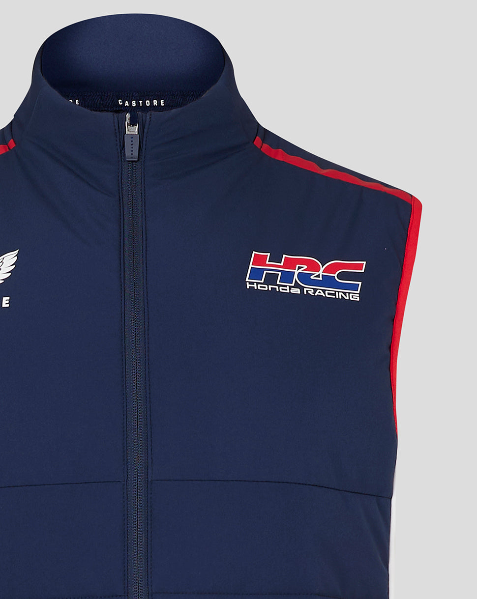 Unisex Honda Hrc Gilet - Black Iris
