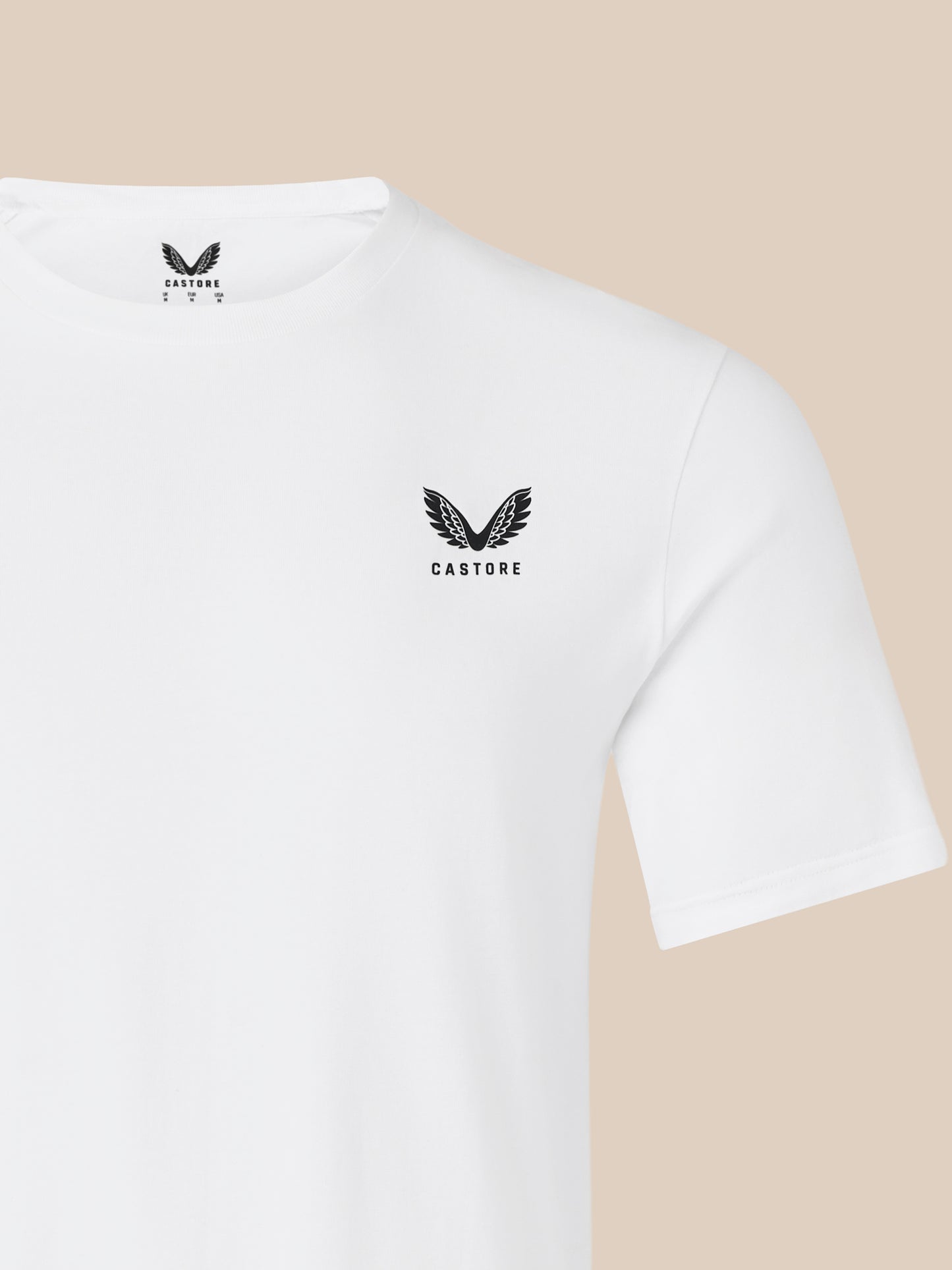 Unisex Short Sleeve Cotton T-Shirt - White