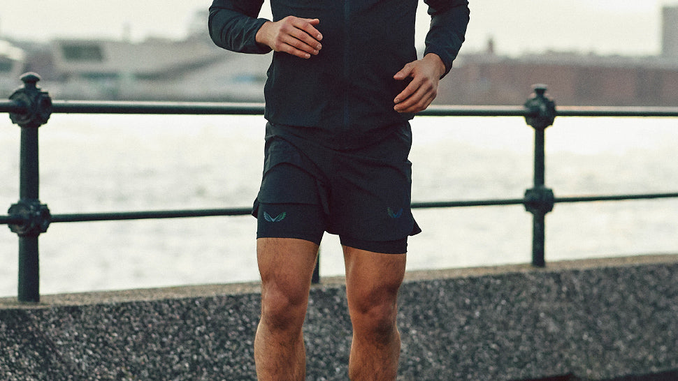 Men Summer Shorts Compression Gym Clothing Elastic Tights Marathon