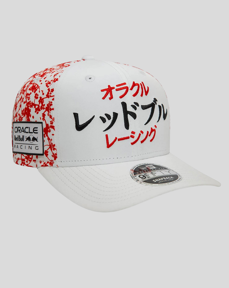 Japan 9Fifty Pre-Curved Red Bull - White - Bright White