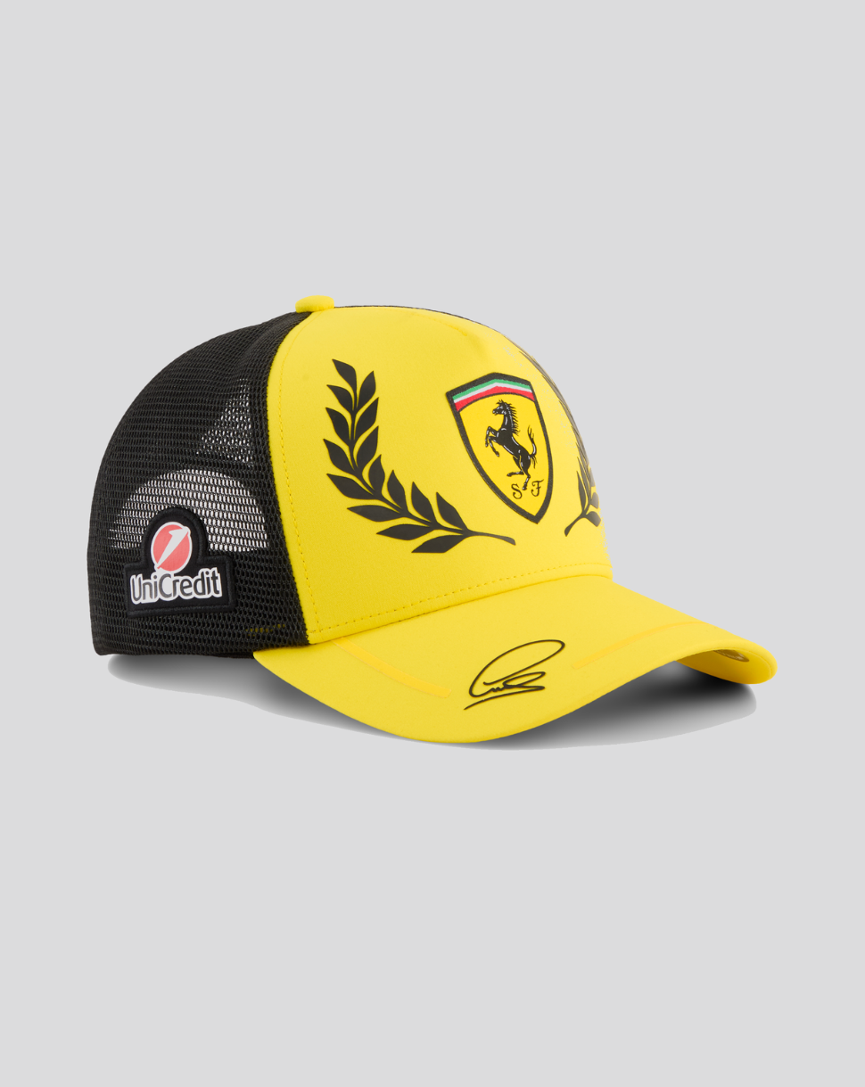 Scuderia Ferrari Unisex Team SE UK Hamilton Cap - Speed Yellow - Speed Yellow