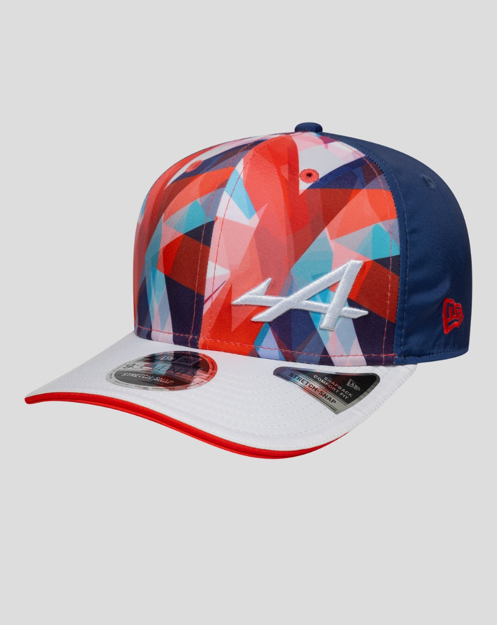 New Era Alpine Silverstone 9Seventy® Stretch Snap Cap – Weiss - White