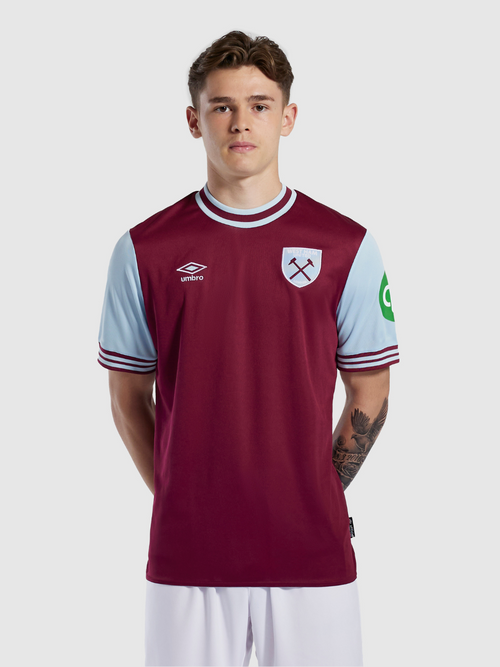 Junior West Ham 24/25 Home Jersey - Burgundy