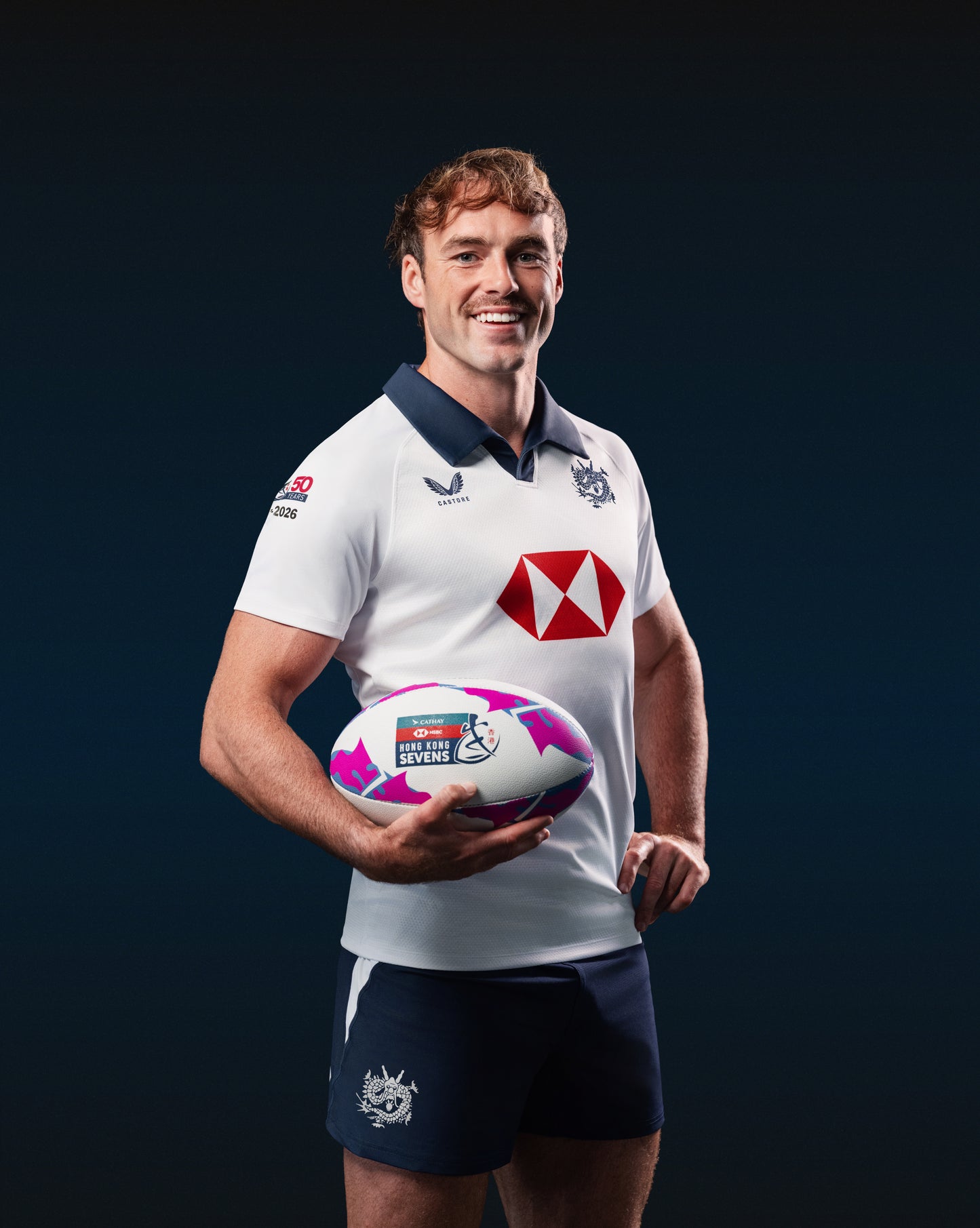 Hong Kong China Rugby Men's 2026 HK7s Limited Edition Away Replica Jersey