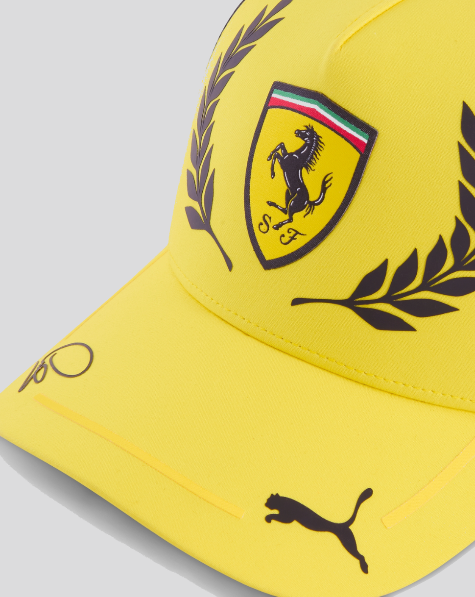 Scuderia Ferrari Unisex Team SE UK Hamilton Cap - Speed Yellow - Speed Yellow