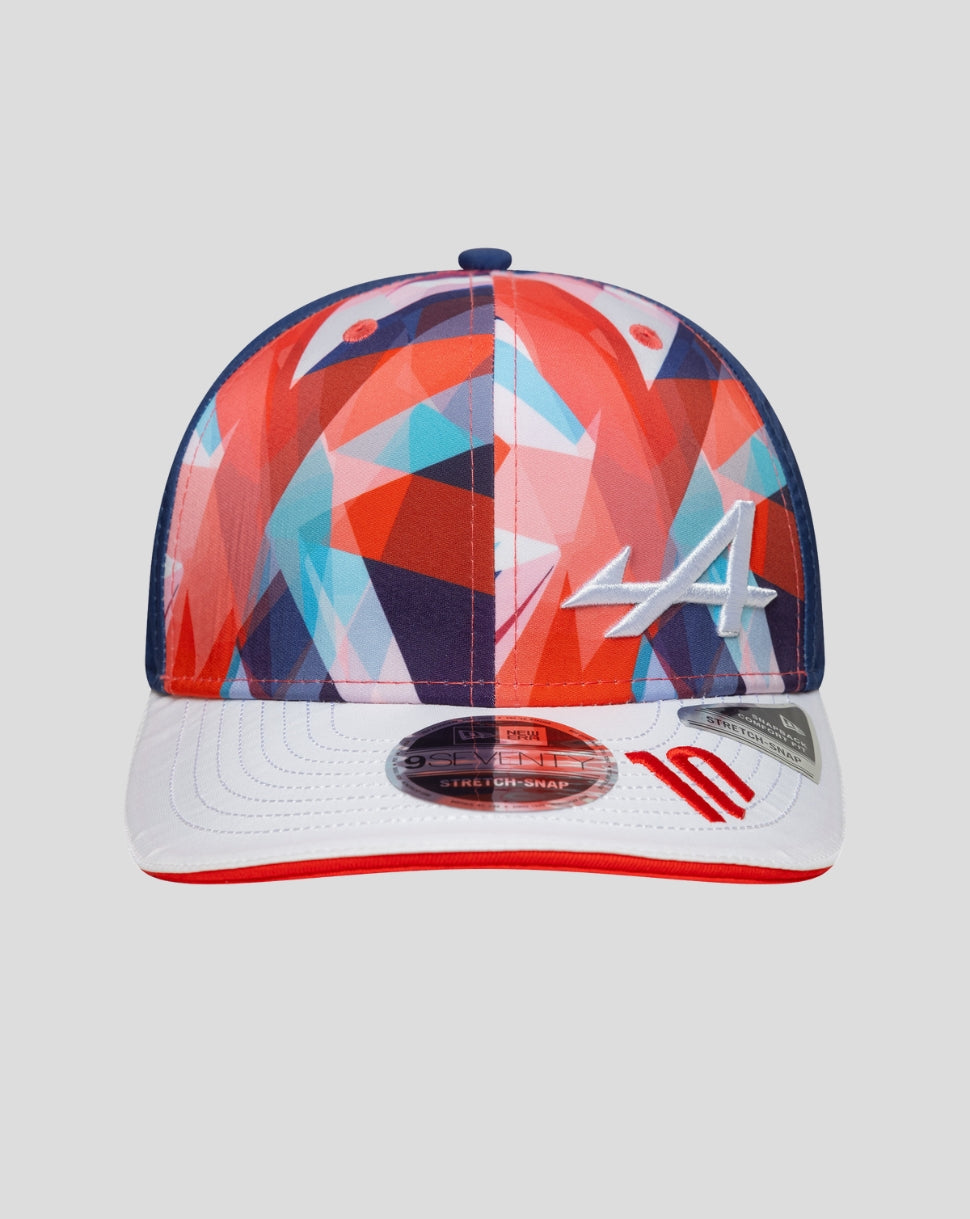 New Era Alpine Silverstone Pierre Gasly 9Seventy® Stretch Snap Cap - White - White