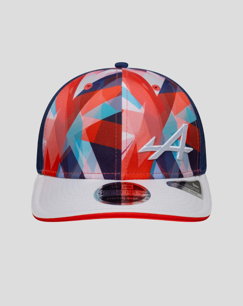 New Era Alpine Silverstone 9Seventy® Stretch Snap Cap – Weiss - White