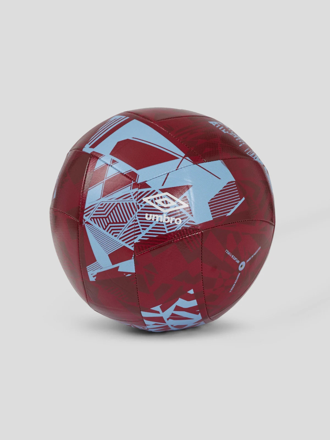 West Ham United Neo Swerve Size 5 Ball - New Claret - New Claret