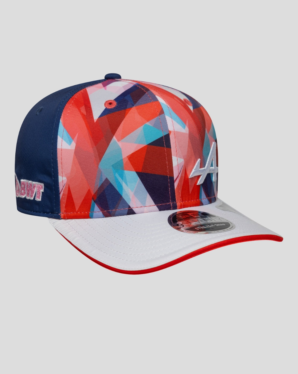 New Era Alpine Silverstone 9Seventy® Stretch Snap Cap – Weiss - White