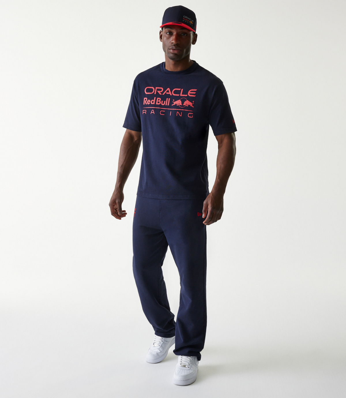 New Era Oracle Red Bull Racing Mens Oversized T-Shirt - Dark Blue - Dark Blue
