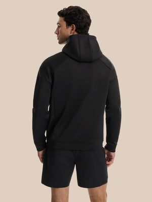 Men's Reiss x Castore Flex Hoodie - Black