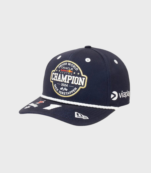 Red Bull Racing New Era Max Verstappen World Champion 2024 Cap
