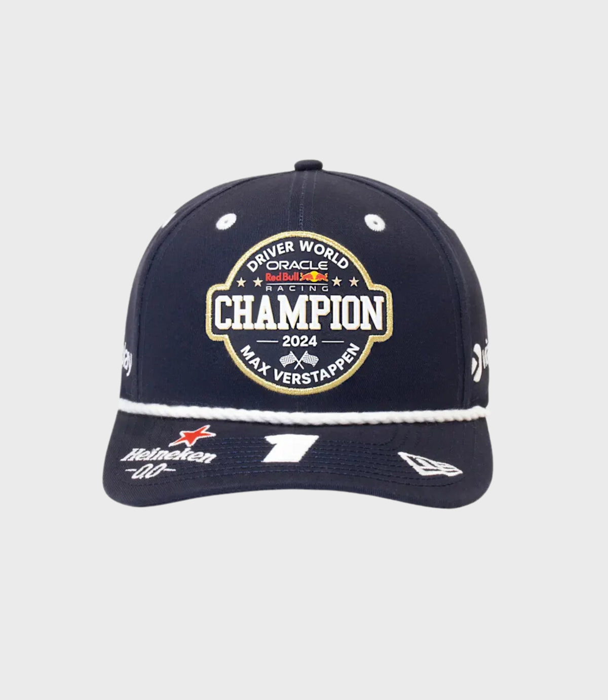 Red Bull Racing New Era Max Verstappen World Champion 2024 Cap  (Pre-order) - Navy