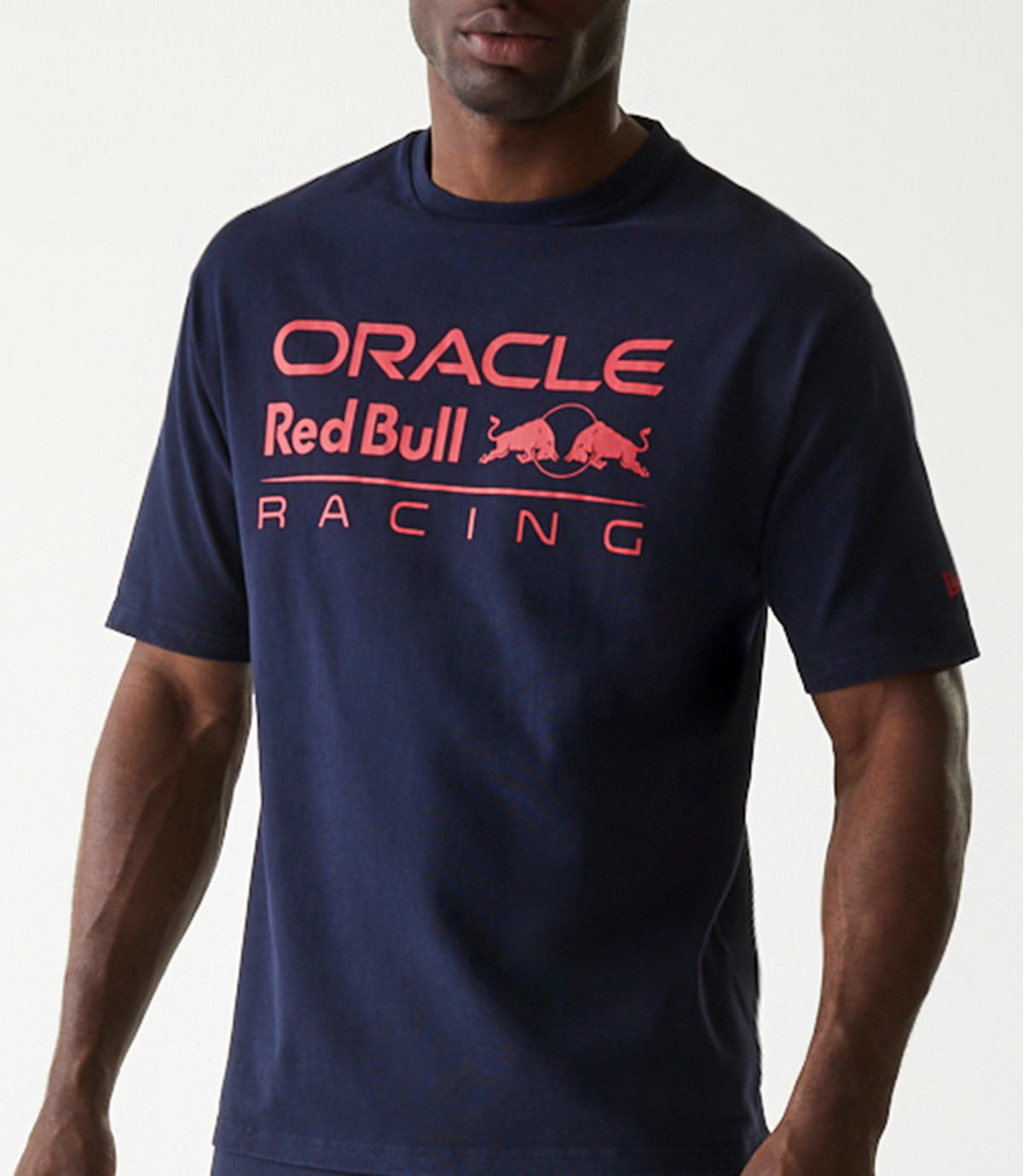 New Era Oracle Red Bull Racing Mens Oversized T-Shirt - Dark Blue - Dark Blue