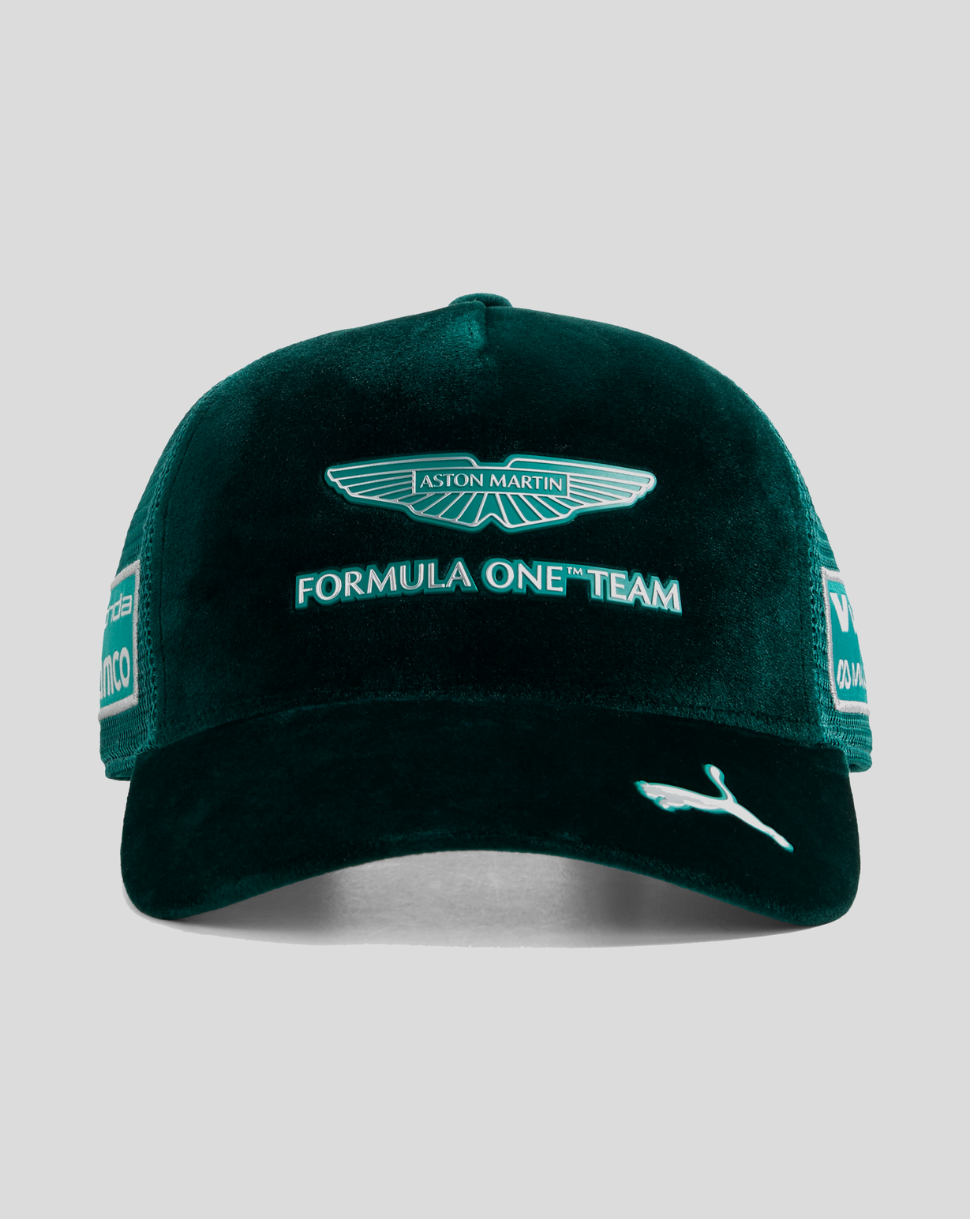 Aston Martin Unisex Teamwear Silverstone UK Cap - Green