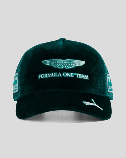 Aston Martin Unisex Teamwear Silverstone UK Cap - Green