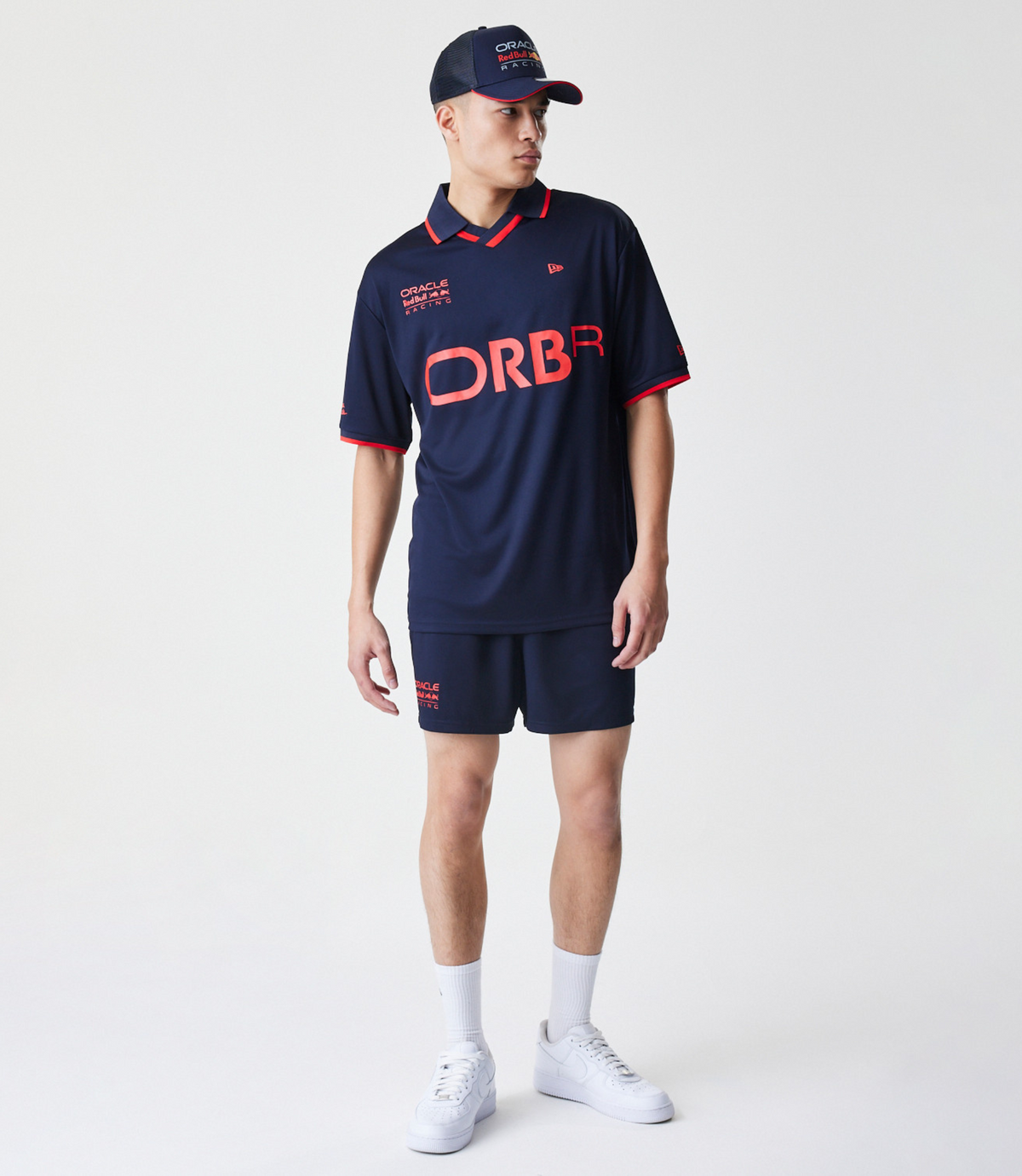 New Era Oracle Red Bull Racing Mens Graphic Football T-Shirt - Dark Blue - Dark Blue